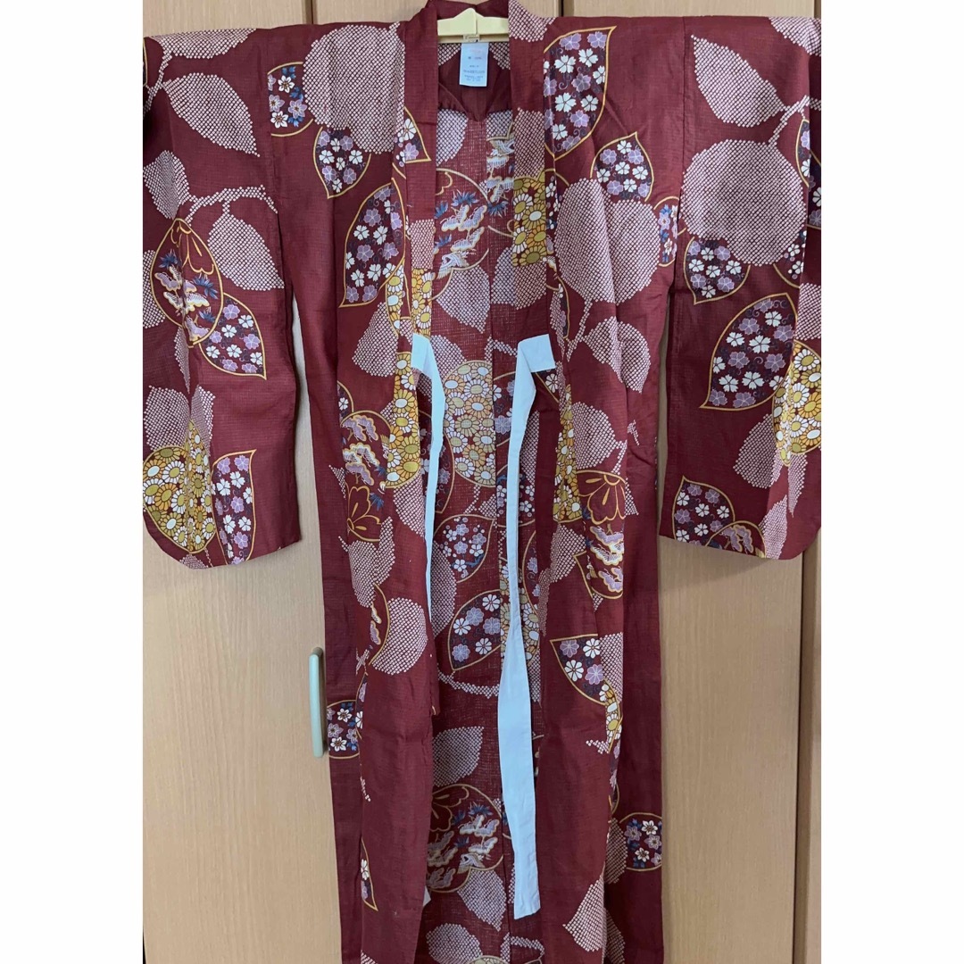 キッズ浴衣 130cm キッズ/ベビー/マタニティのキッズ服女の子用(90cm~)(甚平/浴衣)の商品写真