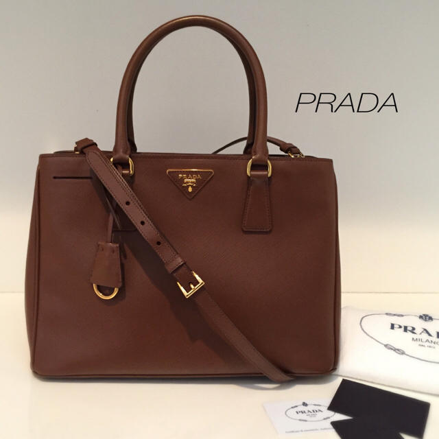 人気ブランド PRADA - bag 2way LUX SAFFIANO ショルダーバッグ - www