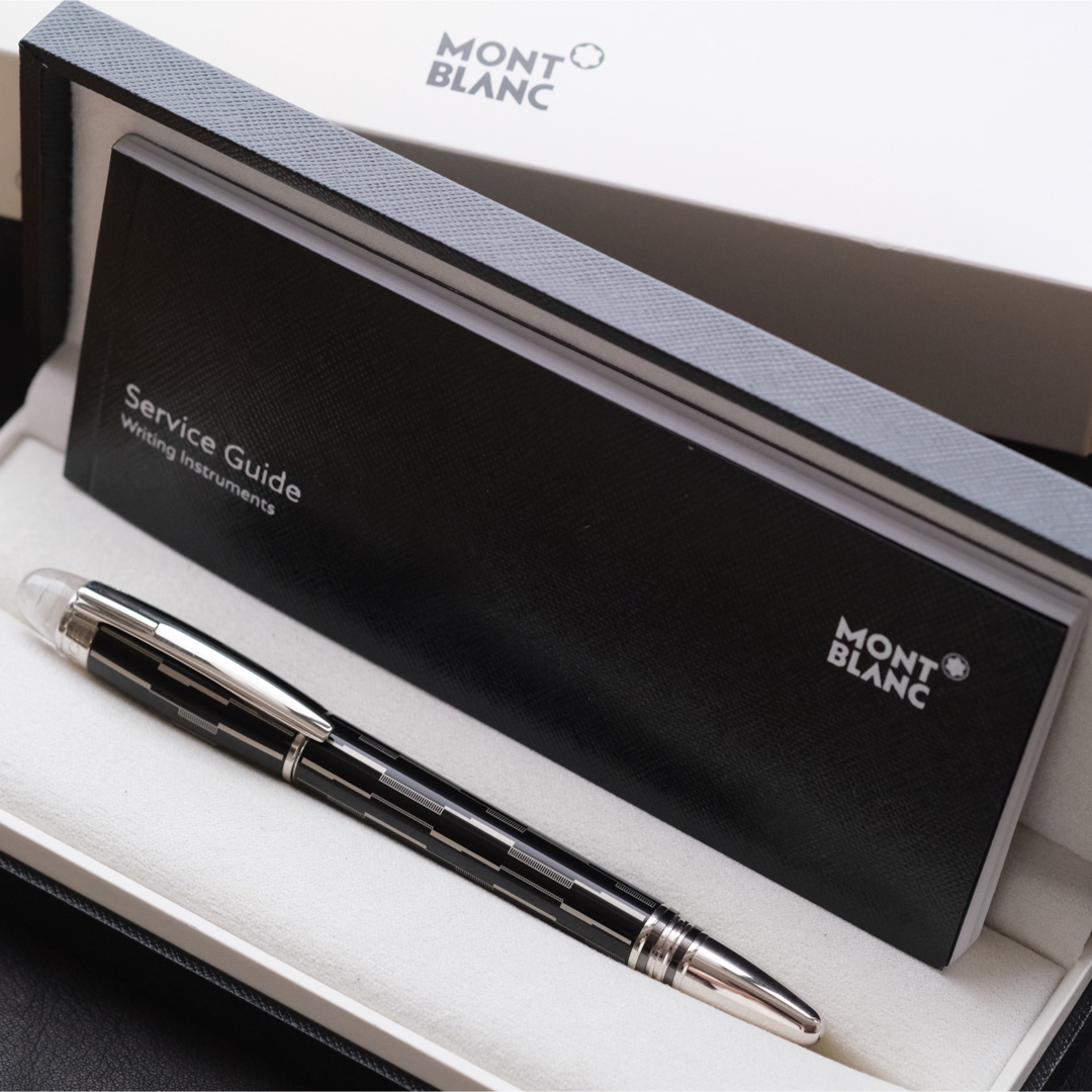 新品未使用MONTBLANC モンブランスターウォーカーブラックミステリー万年筆