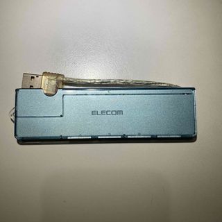 エレコム(ELECOM)のELECOM 4ポートUSB1.1ハブ UH-K4BBS(PC周辺機器)