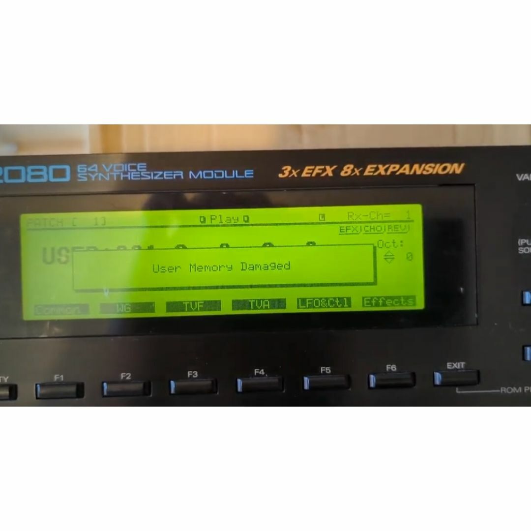 ROLAND JV-2080 音源モジュール