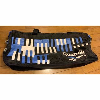 Reebok リーボック 93年 Shaquille O Neal 2WAY SHAQロゴプリント 刺繍 ショルダー ハンド ボストンバッグ AB49411 32 Orlando Magic オーランドマジック シグネチャーモデル 90s DEADSTOCK デッドストック ブルー ブラック 【メンズ】