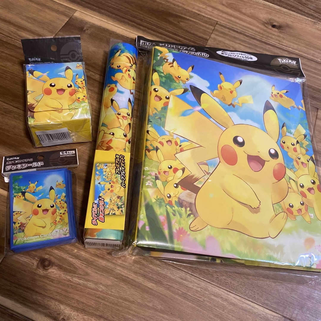 新品未開封【ピカチュウ大集合セット】ファイル プレイマット スリーブ デッキケー | フリマアプリ ラクマ 新品未開封【ピカチュウ大集合セット】ファイル プレイマット スリーブ デッキケー | フリマアプリ ラクマ