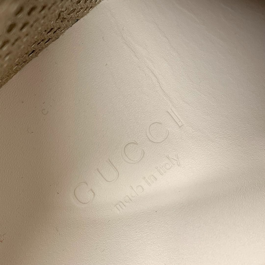 Gucci(グッチ)の6768 グッチ フラッシュトレック ビジュー メッシュ スニーカー ピンク レディースの靴/シューズ(スニーカー)の商品写真