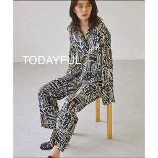 トゥデイフル(TODAYFUL)のTODAYFUL パッチワークパターンシャツ？(シャツ/ブラウス(長袖/七分))