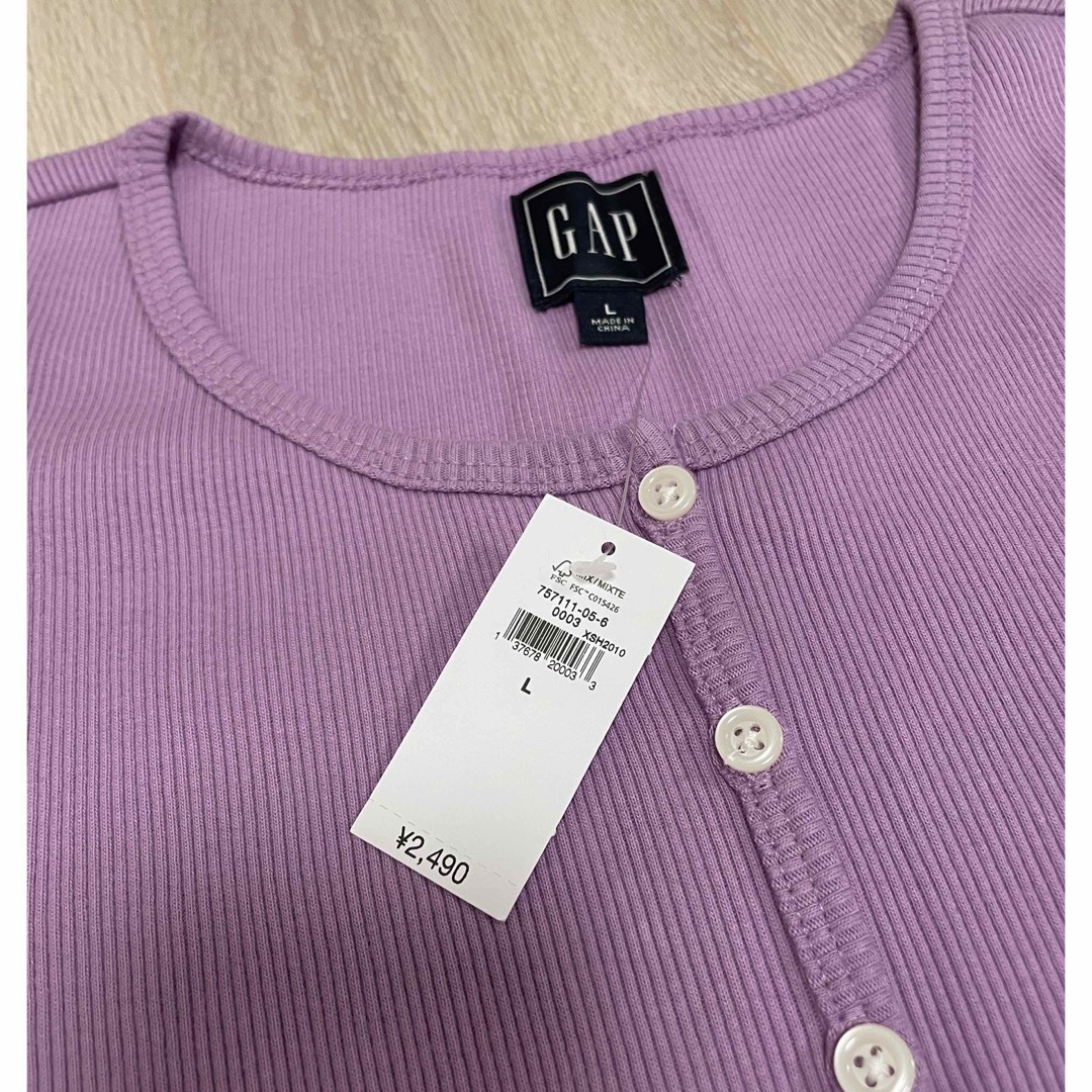 GAP(ギャップ)のGAP カットソー　ロンT レディースのトップス(カットソー(長袖/七分))の商品写真