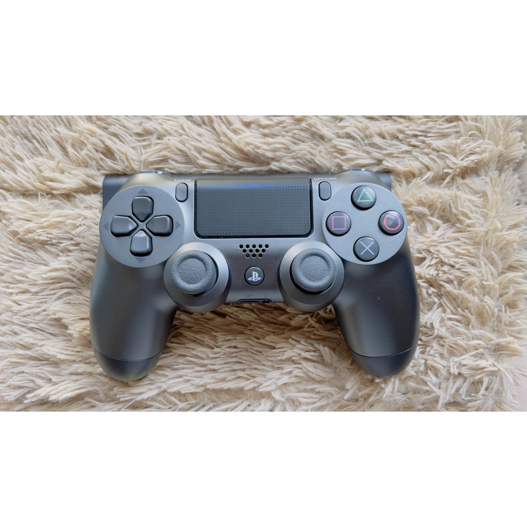 PlayStation4 - #32 極美品 PS4 コントローラー 純正 スチールブラック ...