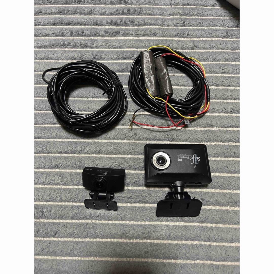 コムテック - 美品 コムテック DC-DR652 前後2カメラ ドライブ