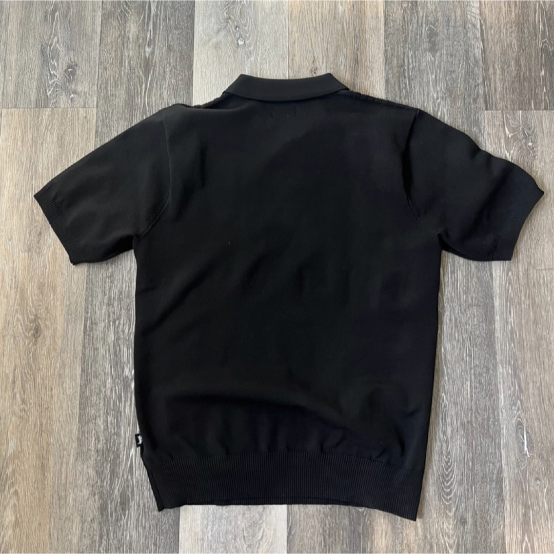 STUSSY - Stussy cable ss polo shirt blackの通販 by ぽんぽん STUSSY - Stussy cable ss polo shirt blackの通販 by ぽんぽん