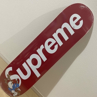 シュプリーム(Supreme)の新品未使用 Supreme Smurfs Skateboard Red 赤(スケートボード)