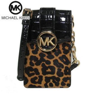 マイケルコース(Michael Kors)のマイケルコース スマホショルダー 35F2GNMC5H BLACK MULTI(ショルダーバッグ)