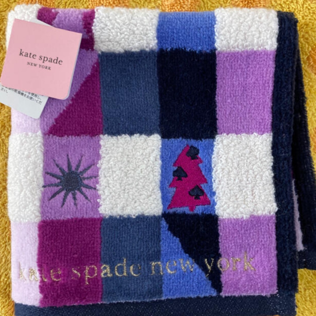 kate spade new york(ケイトスペードニューヨーク)のケイトスペード　タオルハンカチ レディースのファッション小物(ハンカチ)の商品写真