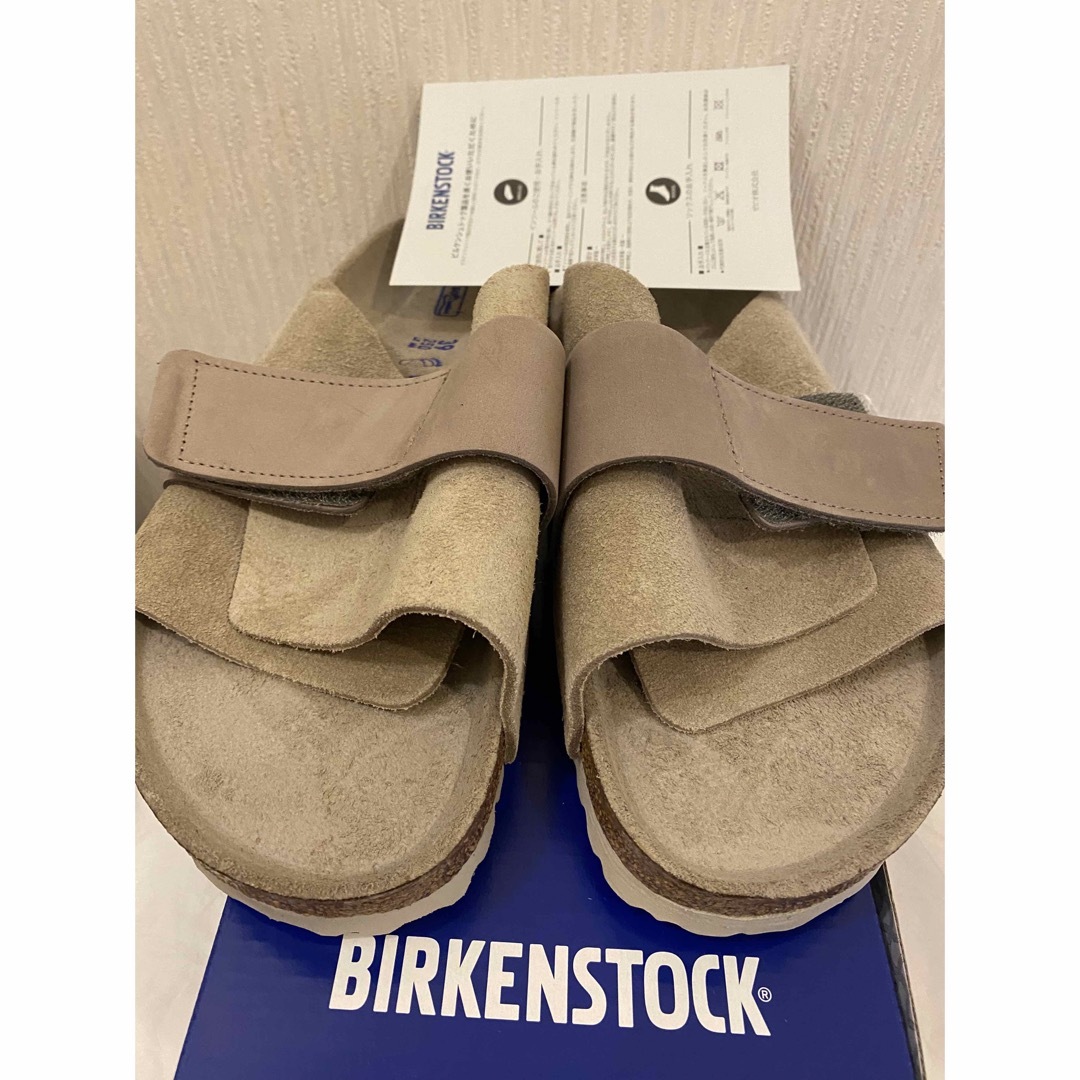 BIRKENSTOCK(ビルケンシュトック)のビルケンシュトック  KYOTO キョウト サンダル　グレー　トープ　39 レディースの靴/シューズ(サンダル)の商品写真