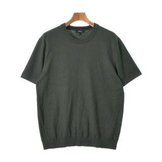 セオリー(theory)のTheory セオリー ニット・セーター L カーキ 【古着】【中古】(ニット/セーター)