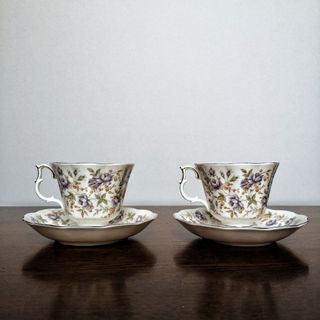 ロイヤルアルバート(ROYAL ALBERT)のRoyal albert ロイヤル・アルバート　2客(グラス/カップ)