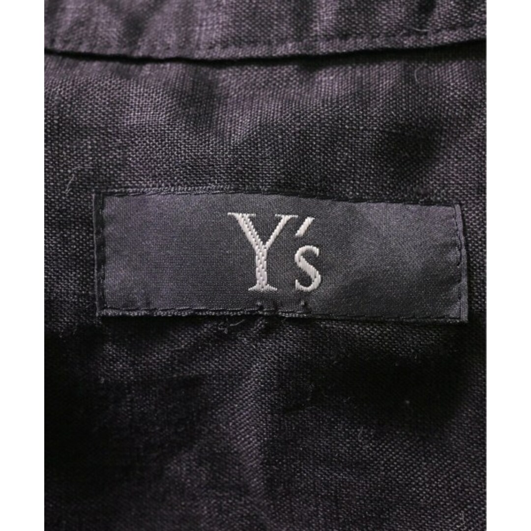 Y's ワイズ カジュアルシャツ 2(S位) 黒