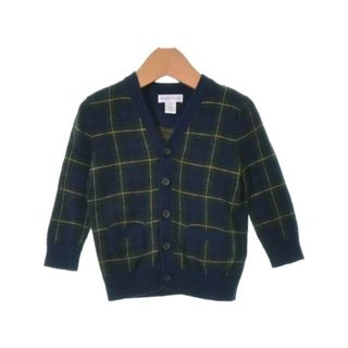 ラルフローレン(Ralph Lauren)のRalph Lauren ラルフローレン ニット 85 紺x緑(チェック) 【古着】【中古】(ニット)