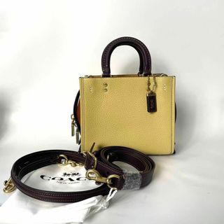 COACH - 【未使用品・袋付】コーチ グラブタンレザー イエロー