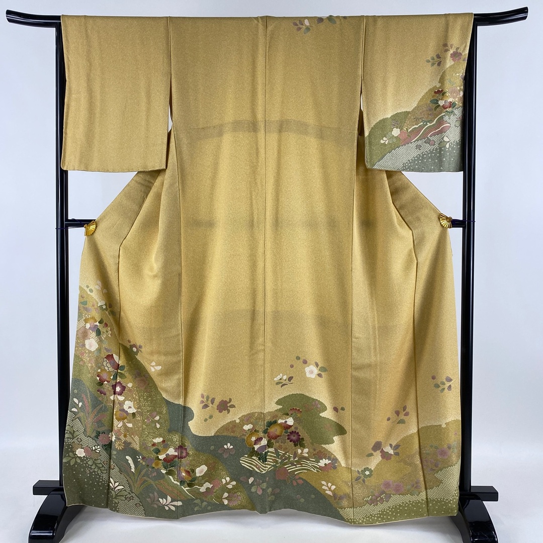 訪問着 美品 秀品 身丈164cm 裄丈66.5cm 正絹 【中古】 | フリマアプリ ラクマ