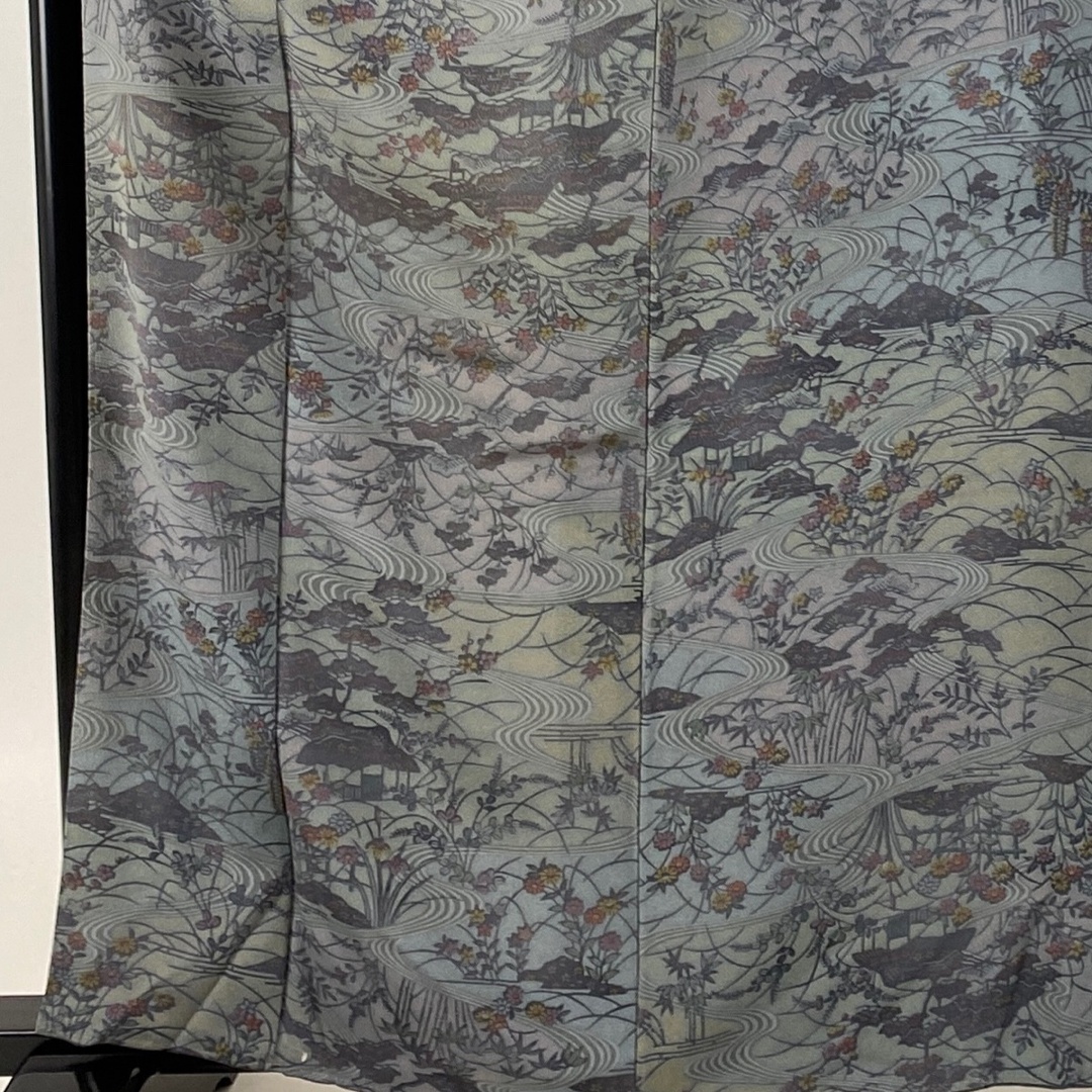 小紋 秀品 身丈162cm 裄丈65cm 正絹