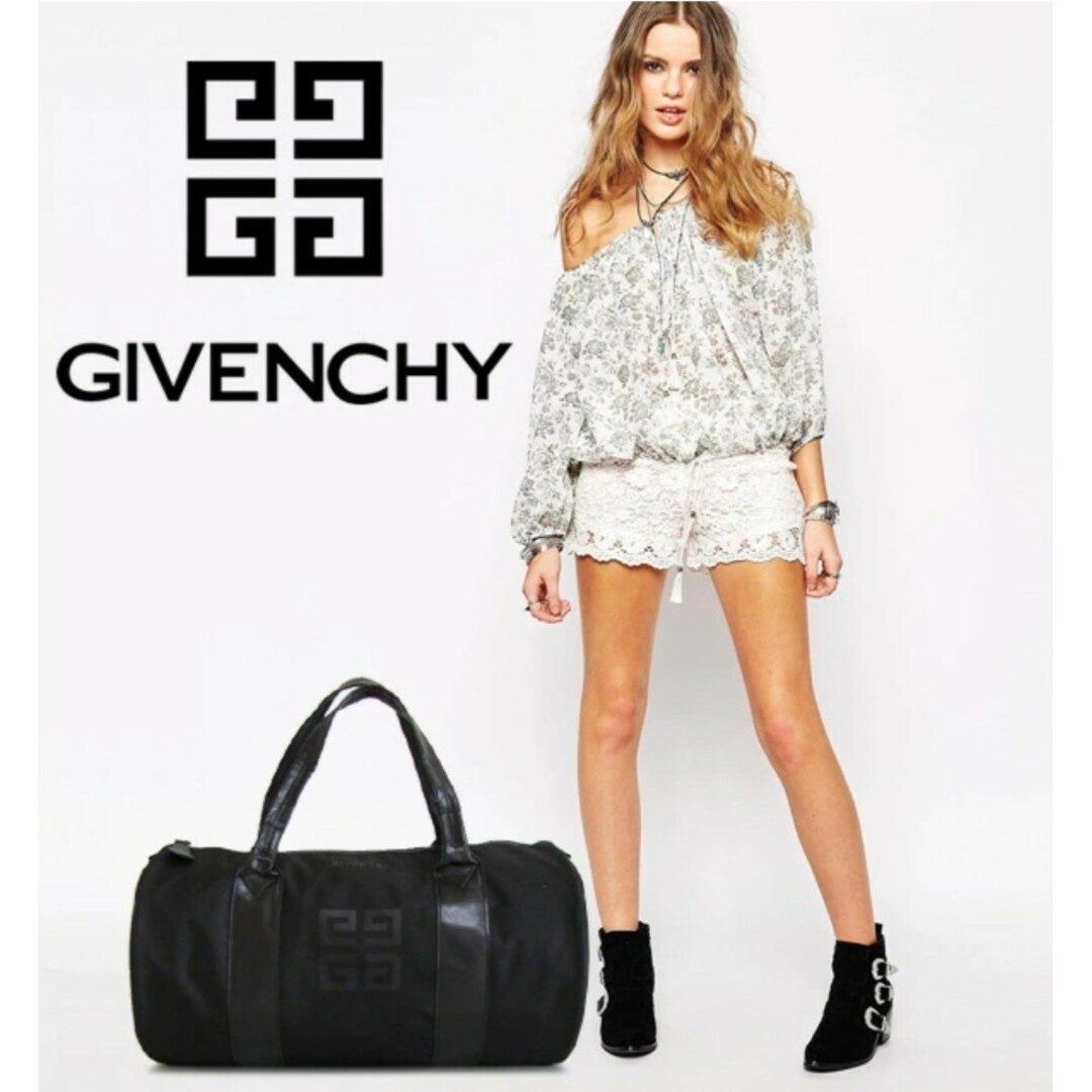 値下中　ボストンバッグ　大容量　GIVENCHY　ノベルティ　バッグ　旅行カバン