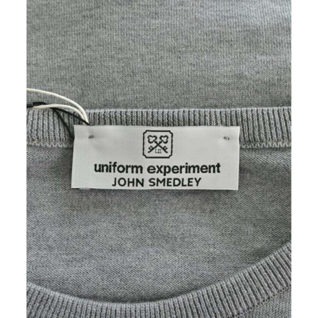 uniform experiment(ユニフォームエクスペリメント)のuniform experiment ニット・セーター XL グレー 【古着】【中古】 メンズのトップス(ニット/セーター)の商品写真