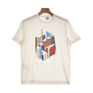 エルメス(Hermes)のHERMES エルメス Tシャツ・カットソー S ベージュ 【古着】【中古】(Tシャツ/カットソー(半袖/袖なし))