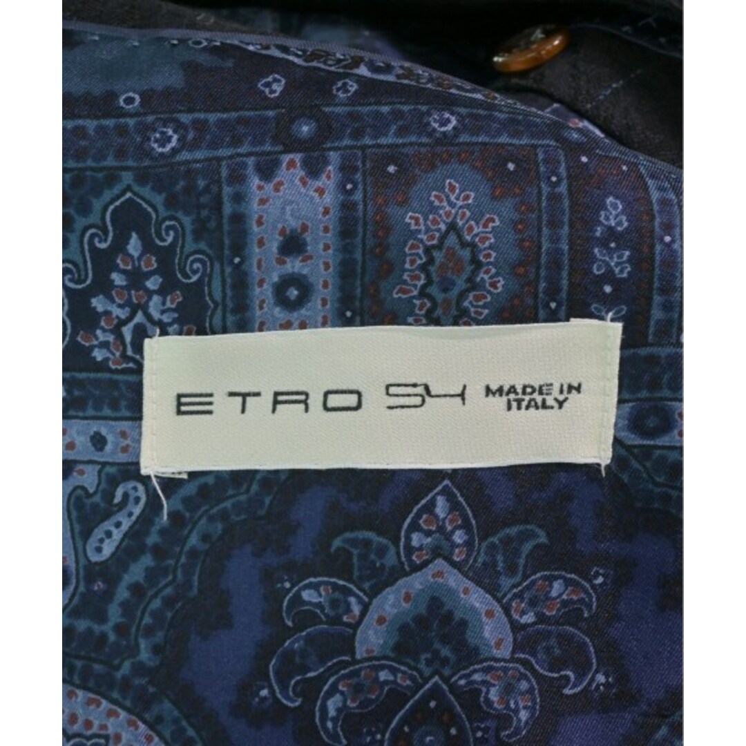 ETRO(エトロ)のETRO セットアップ・スーツ（その他） -/-(XL位) 紺系(ストライプ) 【古着】【中古】 メンズのスーツ(その他)の商品写真