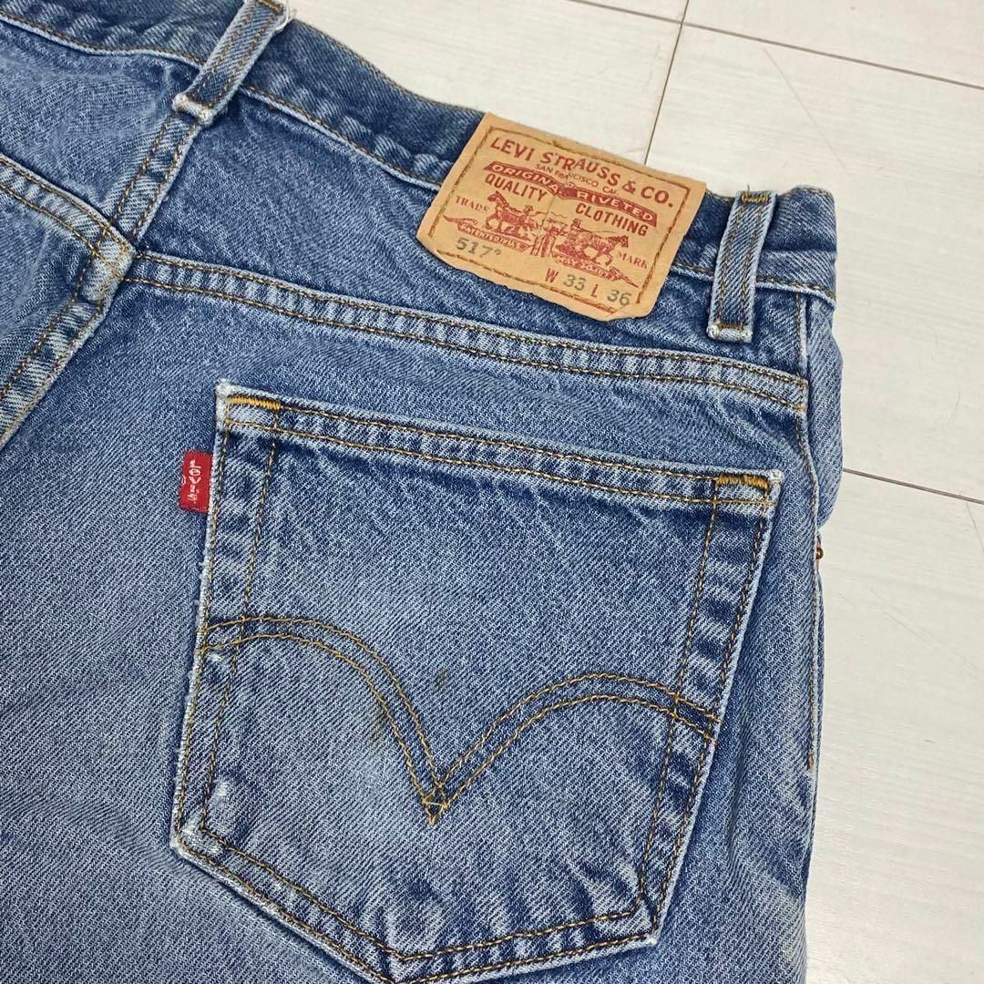 Levi's(リーバイス)のメキシコ製 Levi's リーバイス517 フレアデニム ジーンズ W33 メンズのパンツ(デニム/ジーンズ)の商品写真