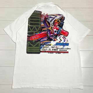 USA製 allsport 1993年製 モーターレース プリントTシャツ XL