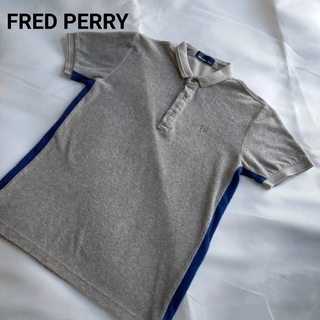 フレッドペリー(FRED PERRY)のFRED PERRY フレッドペリー パイル地 半袖ポロシャツ 刺繍ロゴ(ポロシャツ)