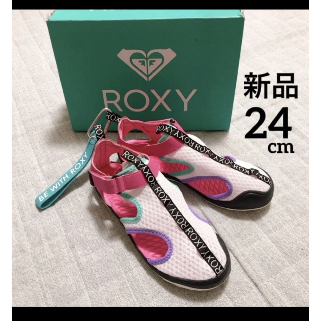 Roxy(ロキシー)の【即日発送】新品 ROXY ロキシー スポーツサンダル 24 ピンク スポサン レディースの靴/シューズ(サンダル)の商品写真