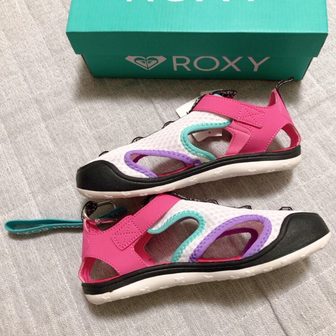 Roxy(ロキシー)の【即日発送】新品 ROXY ロキシー スポーツサンダル 24 ピンク スポサン レディースの靴/シューズ(サンダル)の商品写真