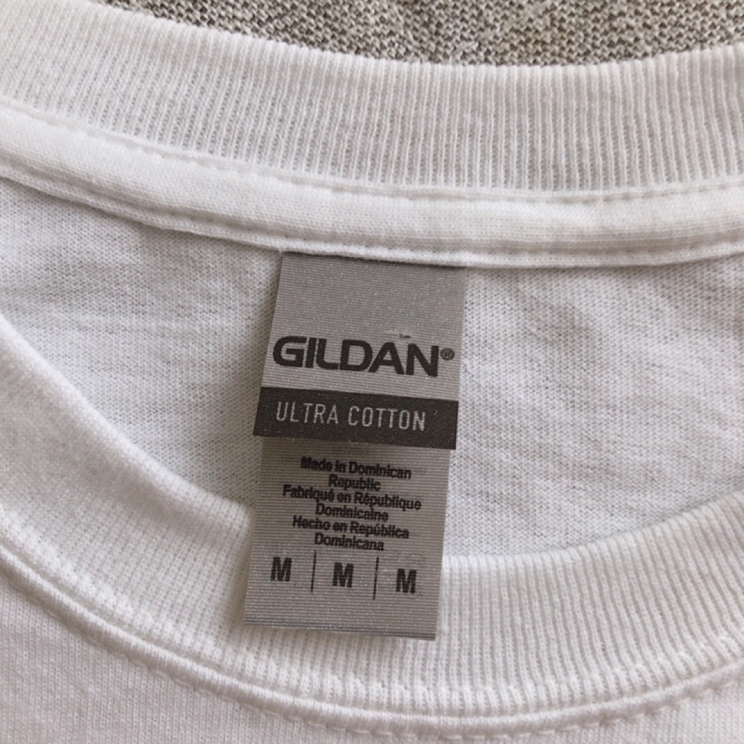 GILDAN(ギルタン)の【即日発送】新品 未使用 ギルダン ワンポイント 半袖Tシャツ M 白 ホワイト メンズのトップス(Tシャツ/カットソー(半袖/袖なし))の商品写真