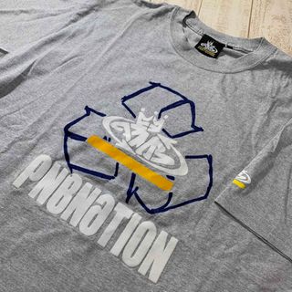 PNB NATION ストリート刺繍スウェット ビッグシルエットトレーナーXXL