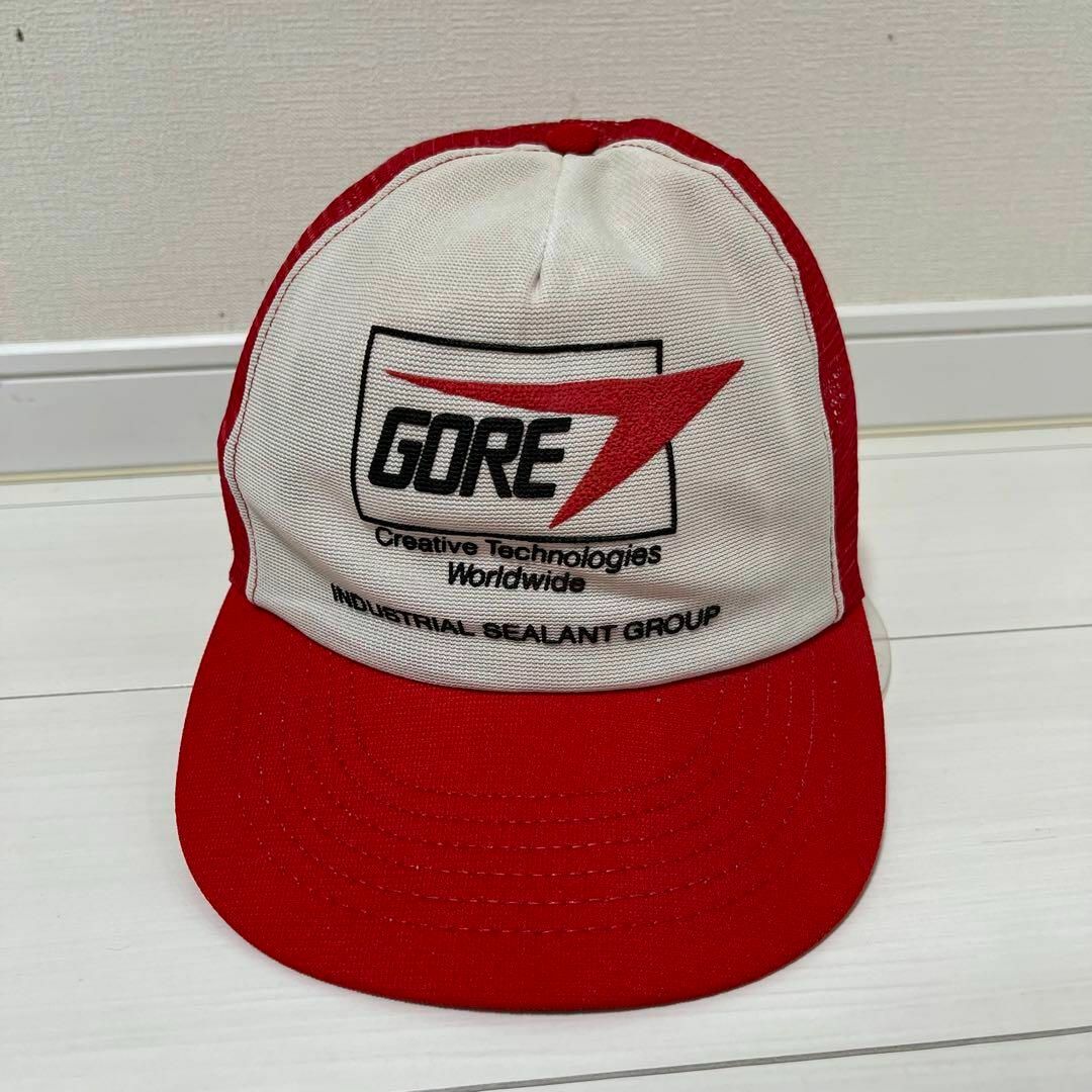 USA製 GORE 80s ヴィンテージ トラッカーキャップ スナップバック