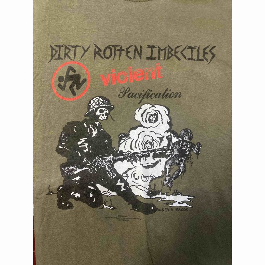 激レア当時物 Dirty Rotten Imbeciles Tシャツ サイズXL メンズのトップス(Tシャツ/カットソー(半袖/袖なし))の商品写真