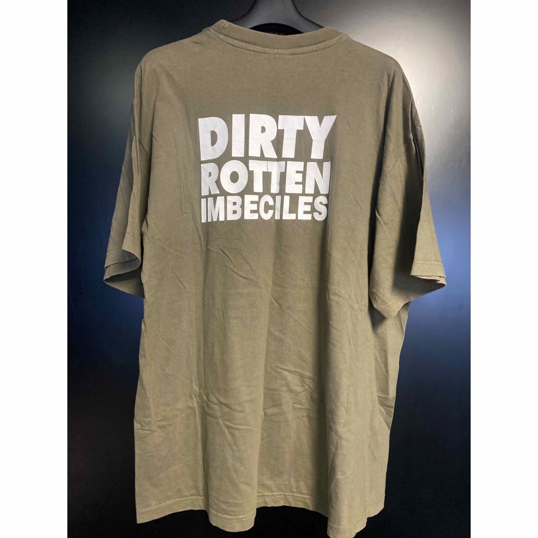 激レア当時物 Dirty Rotten Imbeciles Tシャツ サイズXL メンズのトップス(Tシャツ/カットソー(半袖/袖なし))の商品写真