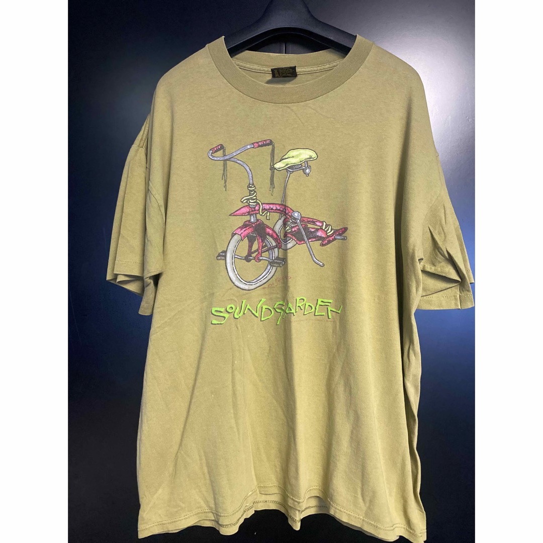 激レア90'S当時物 SOUNDGARDEN PUSHEAD Tシャツ XL メンズのトップス(Tシャツ/カットソー(半袖/袖なし))の商品写真