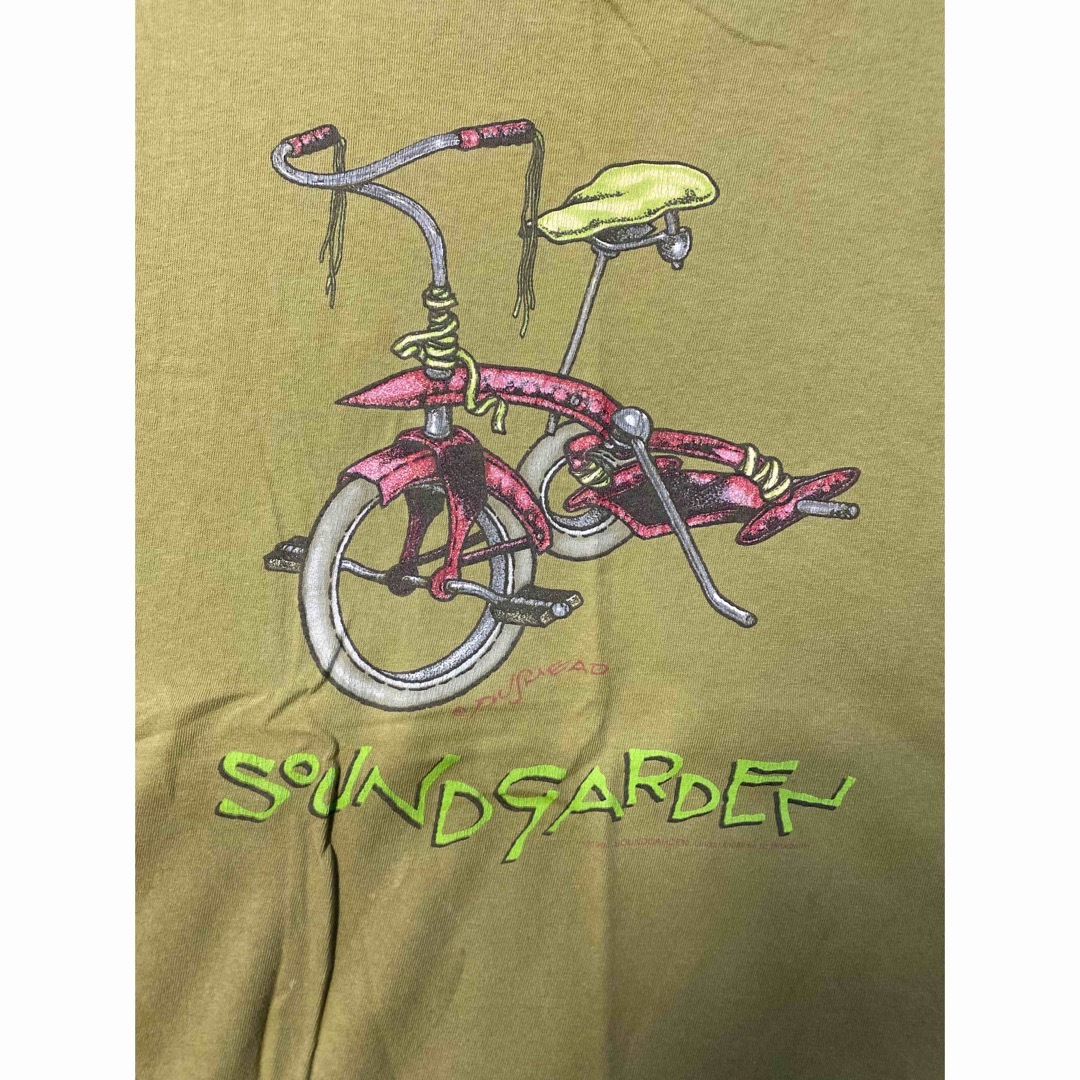 激レア90'S当時物 SOUNDGARDEN PUSHEAD Tシャツ XL メンズのトップス(Tシャツ/カットソー(半袖/袖なし))の商品写真