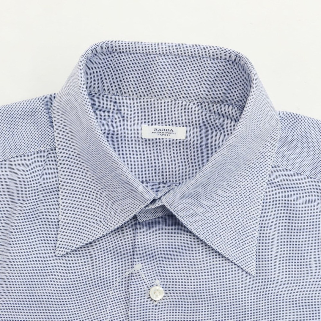 BARBA - 【中古】バルバ BARBA コットン レギュラーカラー ドレス