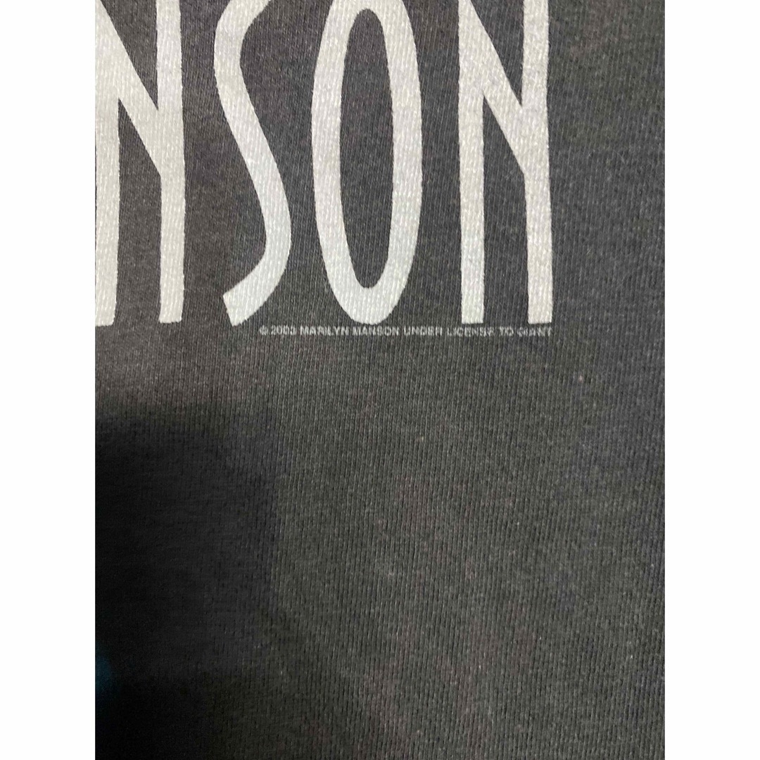 激レア当時物 Marilyn manson Tシャツ ヴィンテージ サイズL  メンズのトップス(Tシャツ/カットソー(半袖/袖なし))の商品写真