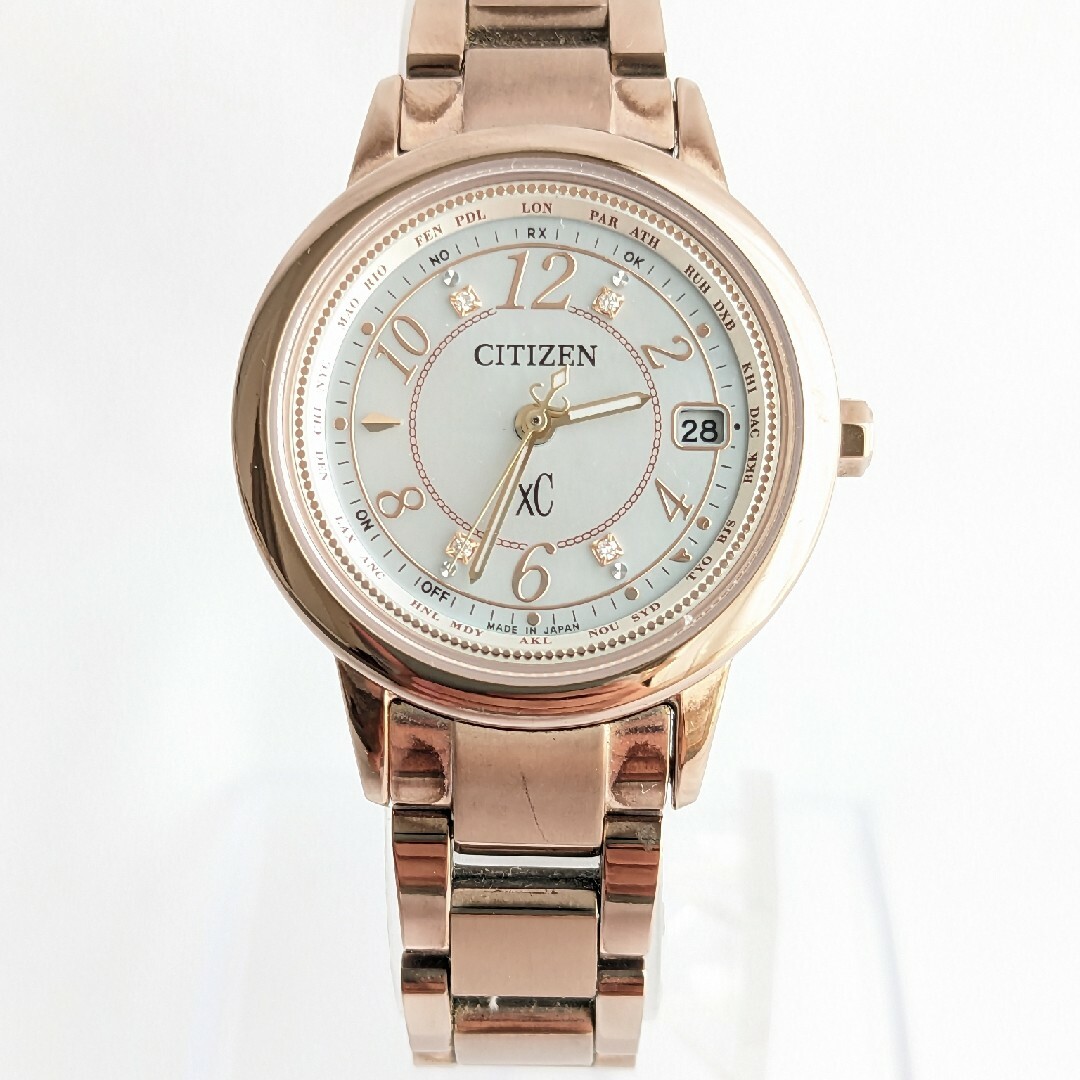 CITIZEN - 20周年記念モデル 限定3000本 クロスシー xC 4Pダイヤ