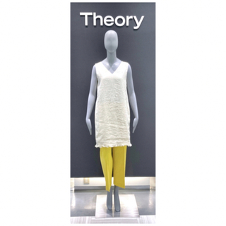 theory - Theory 21ss Vネックリネンワンピースの通販 by yu♡'s shop ...