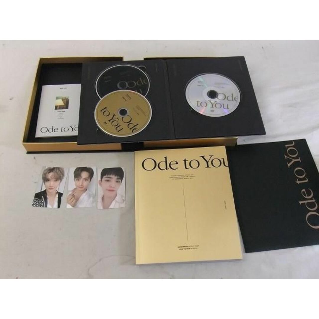 品 韓流 SEVENTEEN WORLD TOUR Ode to You IN SEOUL DVD トレカあり