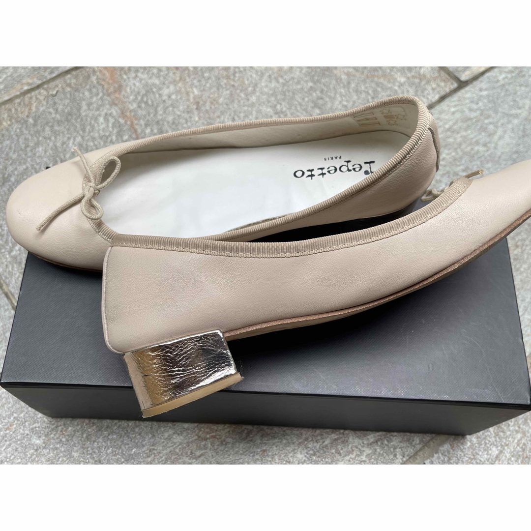 repetto - レペット repetto カミーユ ゴールドヒール パンプス