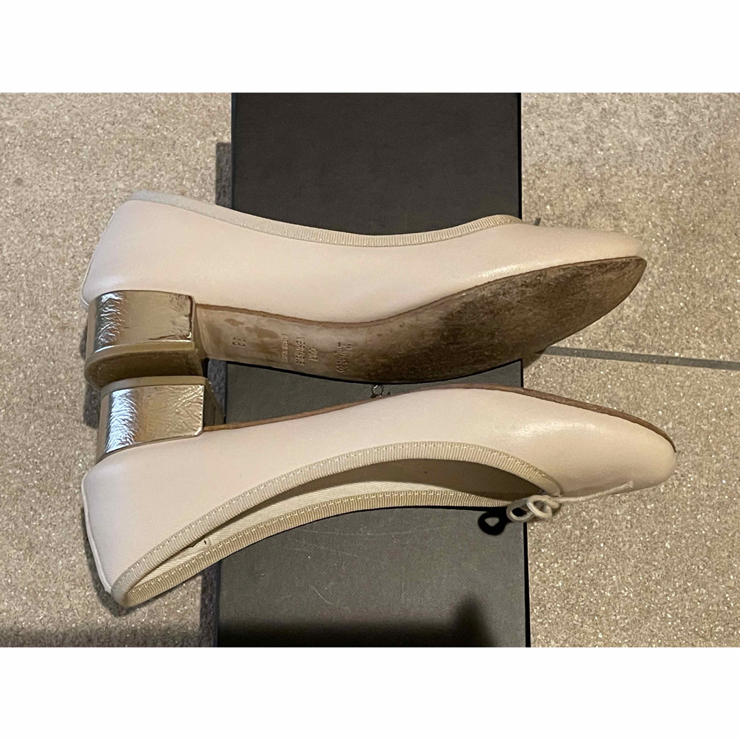 レペット repetto　カミーユ　 ゴールドヒール パンプス　ベージュ　美品 3