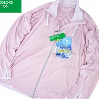 ユナイテッドカラーズオブベネトン(UNITED COLORS OF BENETTON.)の【未使用】BENETTON 接触冷感 サムホール ラッシュガード 4L BPK(パーカー)