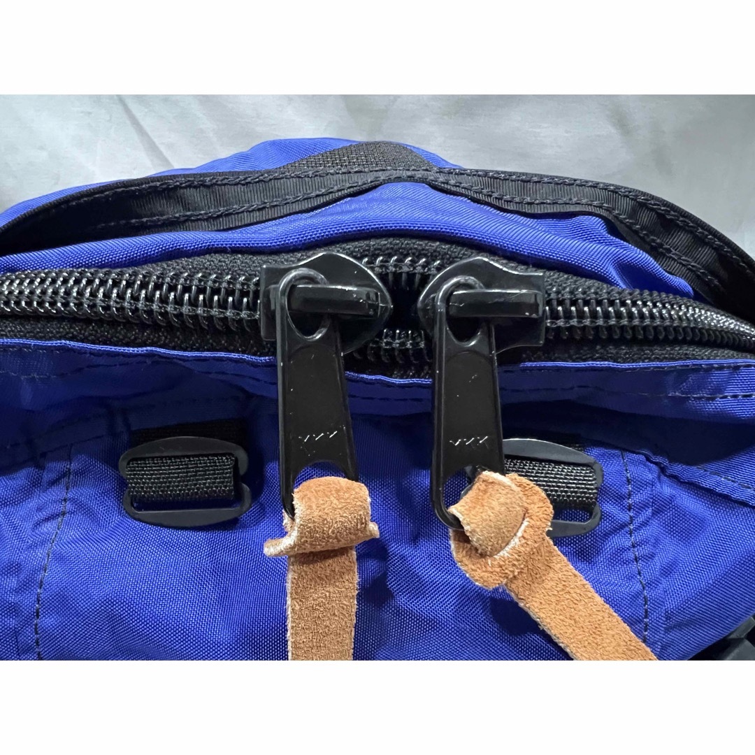 極美品 GREGORY グレゴリー 茶タグ オリジナル 青 デイアンドハーフ