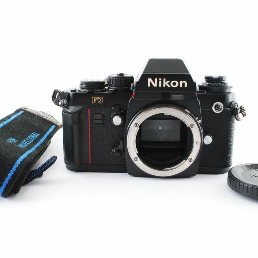 超美品 NIKON F3 フィルムカメラ　プロスト付　モルト新品交換済 Y802 | フリマアプリ ラクマ